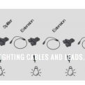 Linking exhibition lights together