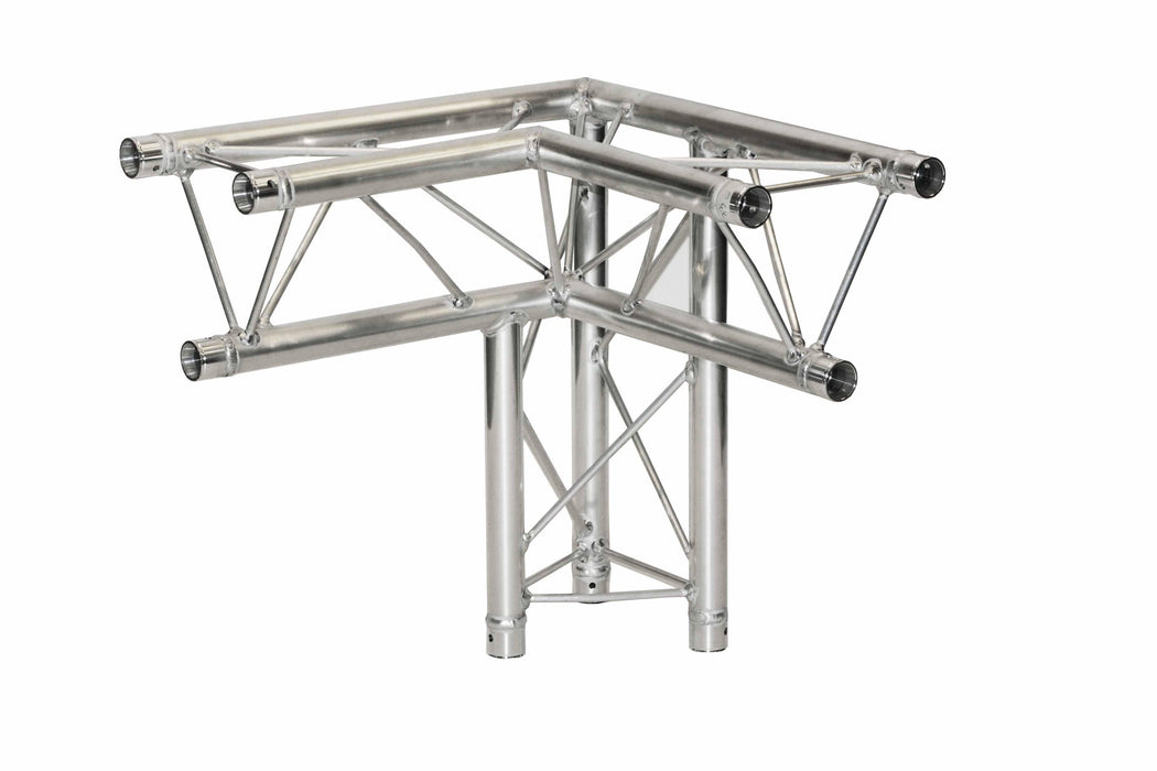 Modularer Truss-Ständer im Eckstil, 4 m breit x 10 m tief | 3M hoch | Mit zusätzlichen Beinen (X4)